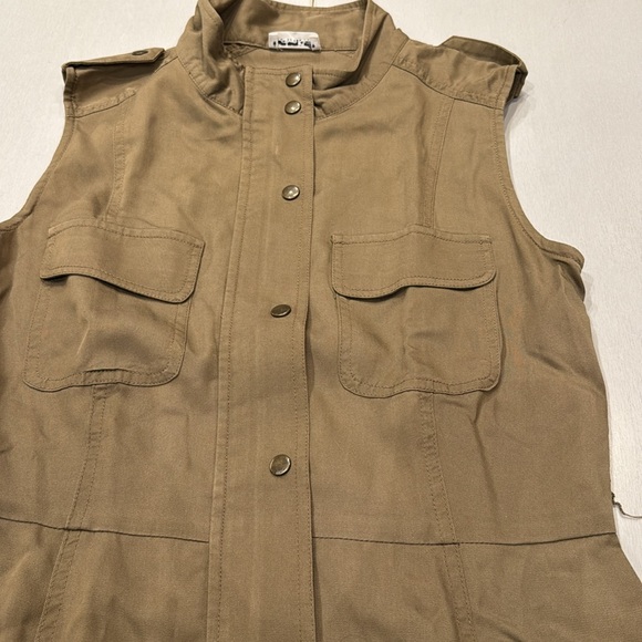 Calvin Klein Khaki Button-Up Dress - Picture 7 of 10